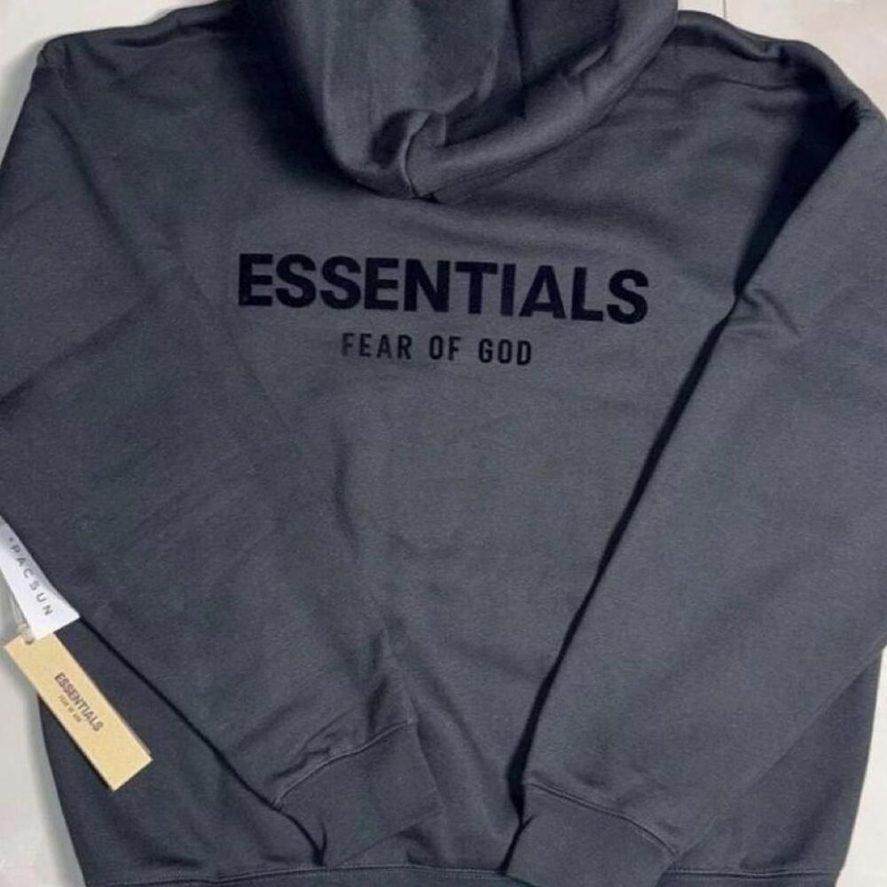 Fear-of-god Men's Black Hoodie - Picture 2 of 6